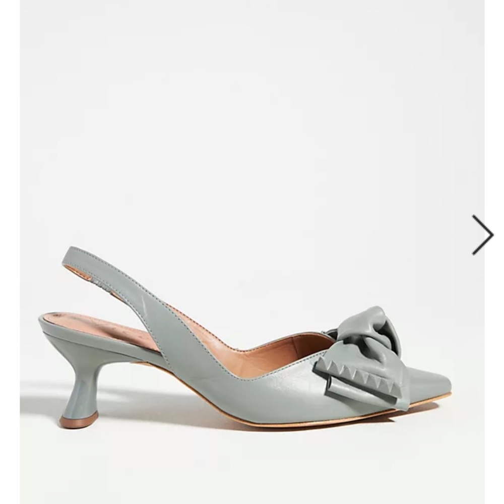 Bow Slingback Heels